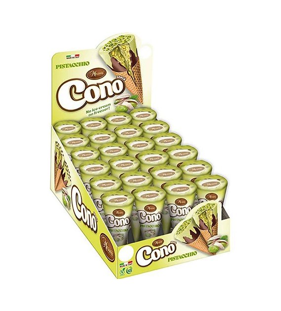 Messori Cono Snack Pistacchio Rożki 24szt 528g