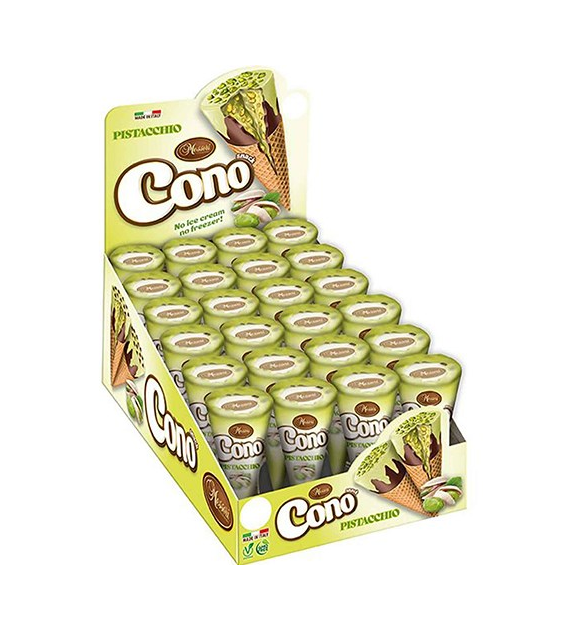 Messori Cono Snack Pistacchio Rożki 24szt 528g