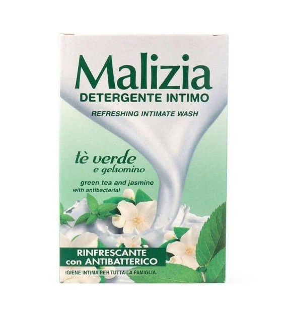 Malizia Te Verde e Gelsomino do Hig Intymnej 200ml