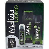 Malizia Uomo Vetyver Zestaw 250ml+175ml+50ml