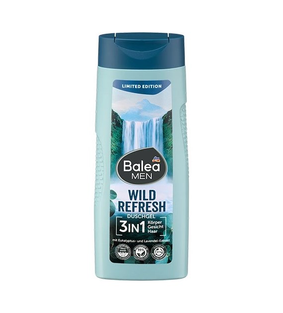 Balea Men Wild Refresh 3in1 Gel 300ml