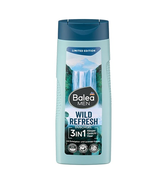 Balea Men Wild Refresh 3in1 Gel 300ml