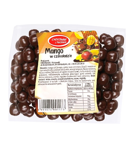 Chocobakal Mango w Czekoladzie 140g