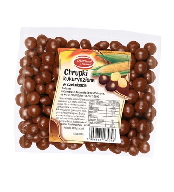 Chocobakal Chrupki Kukurydziane w Czekoladzie 200g