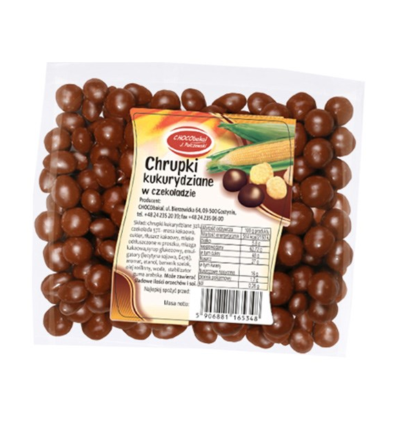 Chocobakal Chrupki Kukurydziane w Czekoladzie 200g