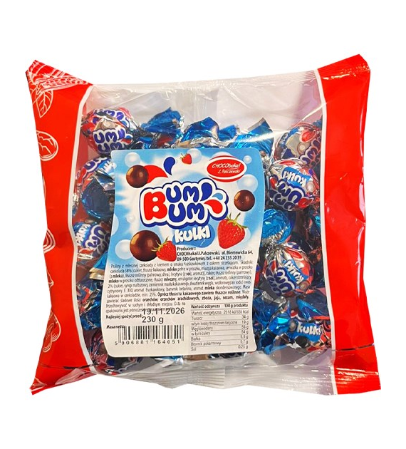 Chocobakal Bum Bum Kulki Czekoladki 230g