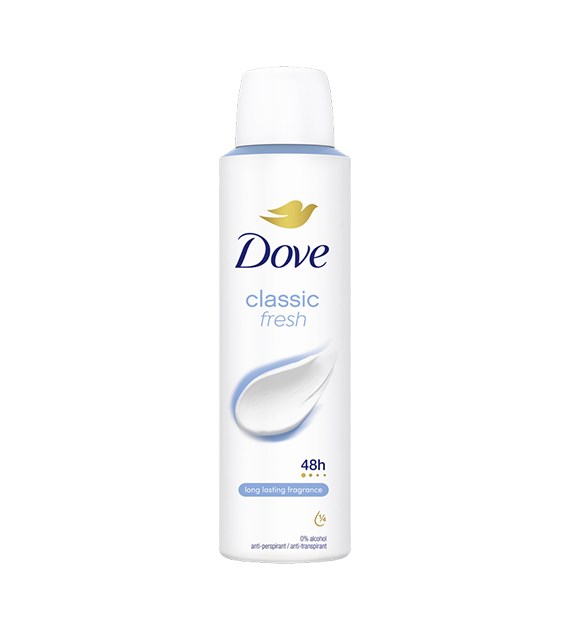 Dove Classic Fresh Deo 150ml