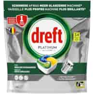 Dreft Platinum All in One Citron Tabs 34szt 507g