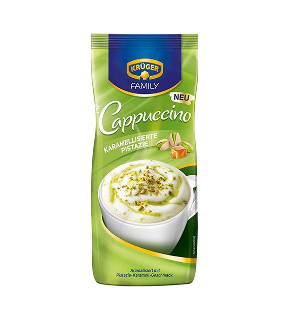 Kruger Cappuccino Karamellisierte Pistazie 500g