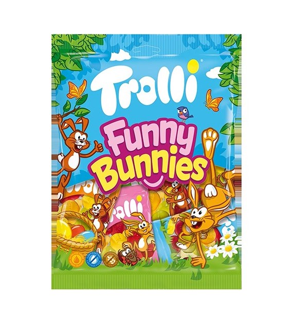 Trolli Funny Bunnies Minis 10szt 200g