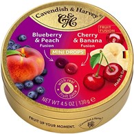 C&H Fusion Blueberry Peach&Cherry Banana Mini 130g