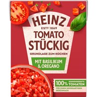 Heinz Tomato Stuckig mit Basilikum & Oregano 390g