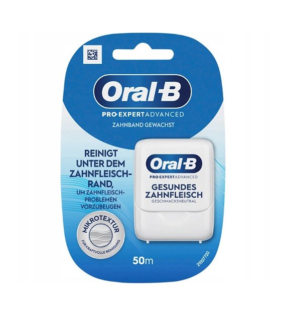 Oral-B Pro Expert Advanced Nić Dent Woskowana 50m