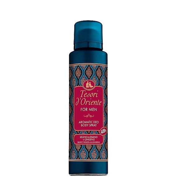 Tesori d'Oriente Men Ebano e Ginseng Deo 150ml
