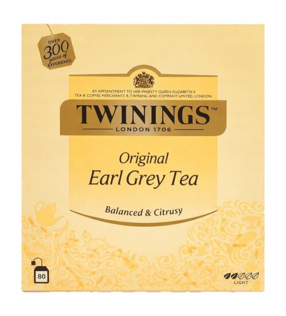 Twinings Earl Grey Herbata 80szt 160g
