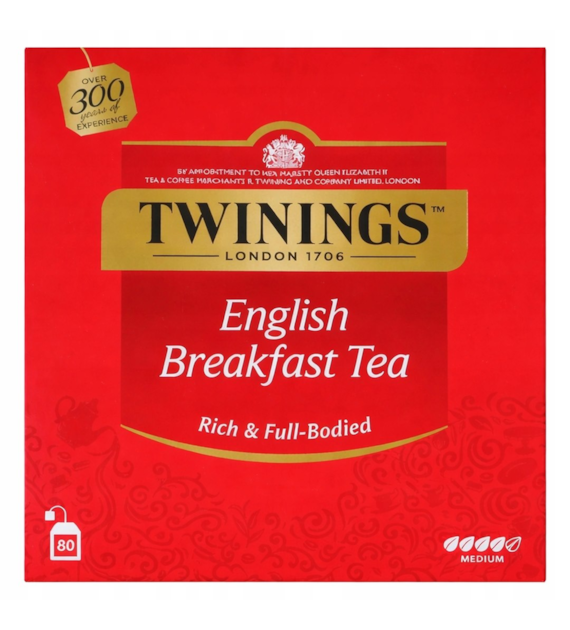 Twinings English Breakfast Herbata 80szt 160g