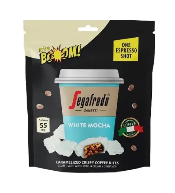 Segafredo Zanetti White Mocha Coffee Bites 30g