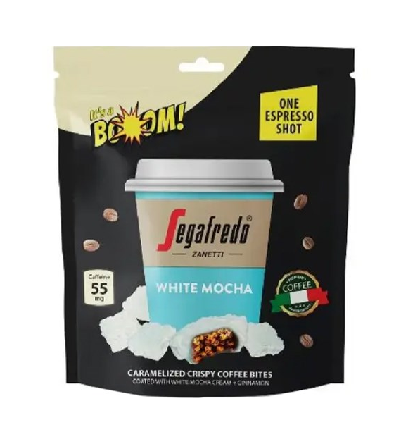 Segafredo Zanetti White Mocha Coffee Bites 30g