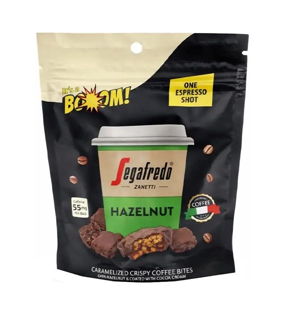 Segafredo Zanetti Hazelnut Coffee Bites 30g