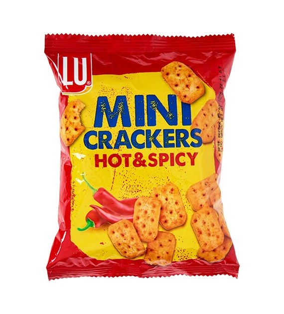 LU Mini Crackers Hot & Spicy 75,5g