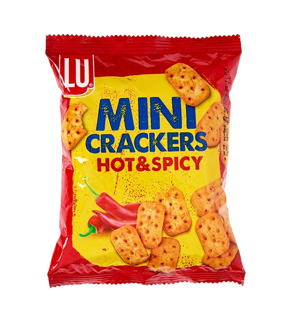 LU Mini Crackers Hot & Spicy 75,5g