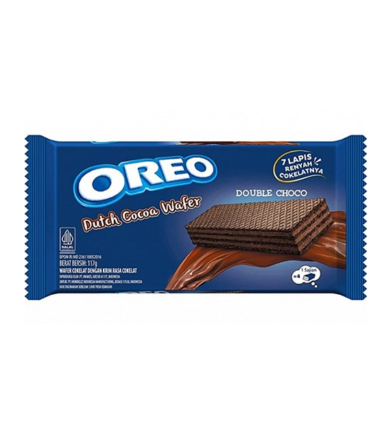 Oreo Dutch Cocoa Wafer Double Choco Wafelki 117g