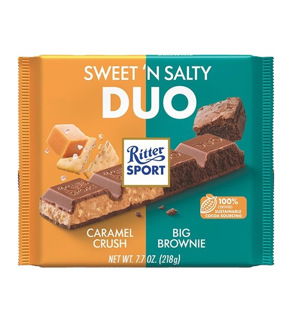 Ritter Sport Sweet'n Salty Duo Czekolada 218g