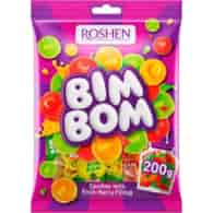 Roshen Bim Bom Candies Fruit-Berry Filling 200g