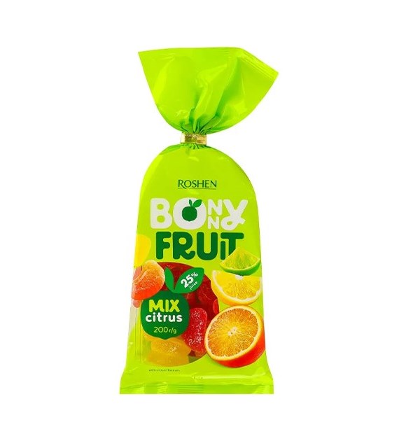 Roshen Bonny Fruit Mix Citrus Galaretki 200g
