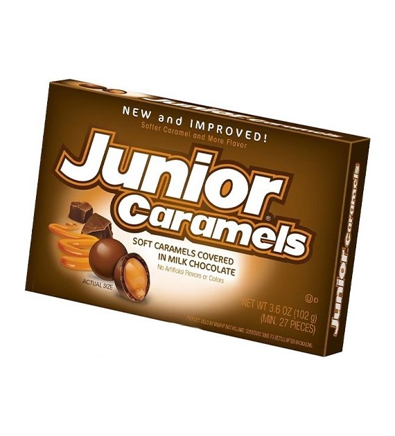Junior Caramels Draże 102g