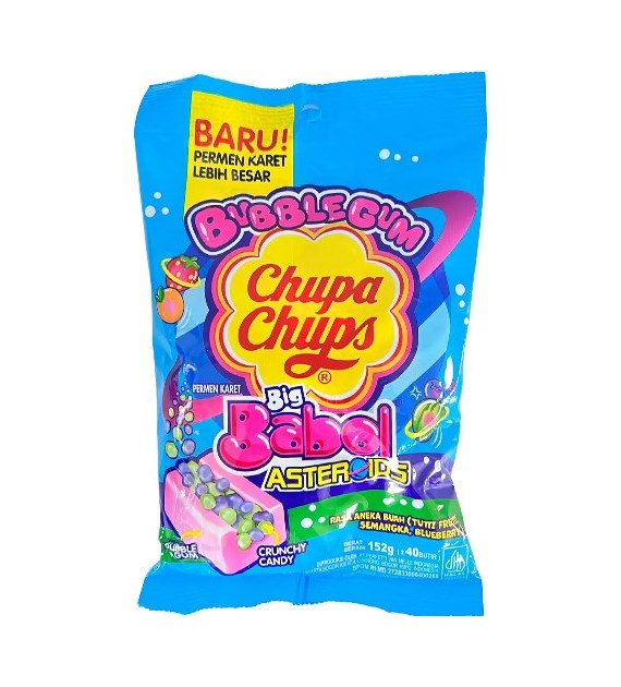 Chupa Chups Big Babol Asteroids Gumy 152g