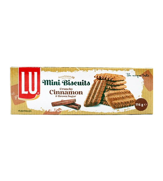 LU Mini Biscuits Crunchy Cinnamon&Brown Sugar 116g