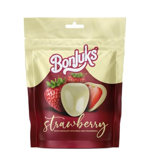 Bonjuks Strawberry White Chocolate 80g