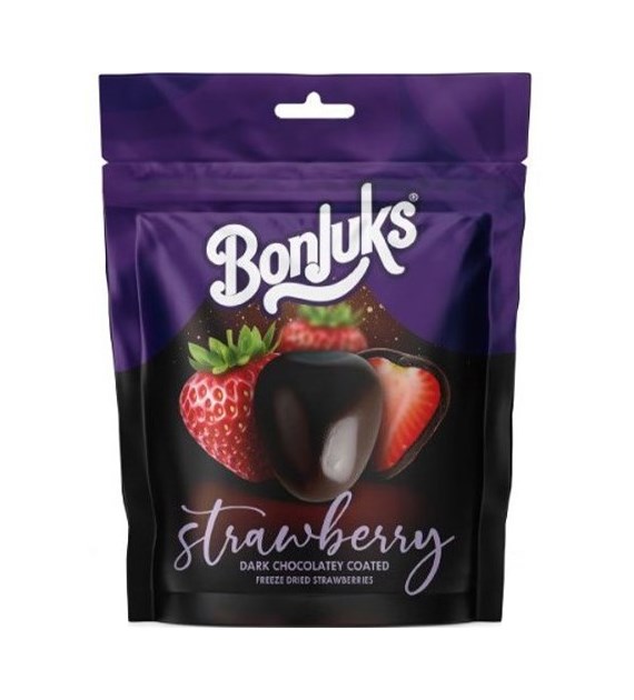 Bonjuks Strawberry Dark Chocolate 80g