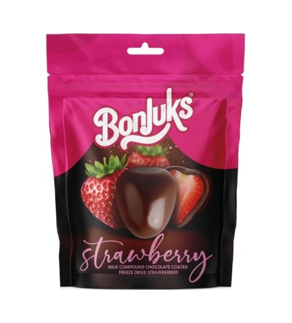 Bonjuks Strawberry Milk Chocolate 80g