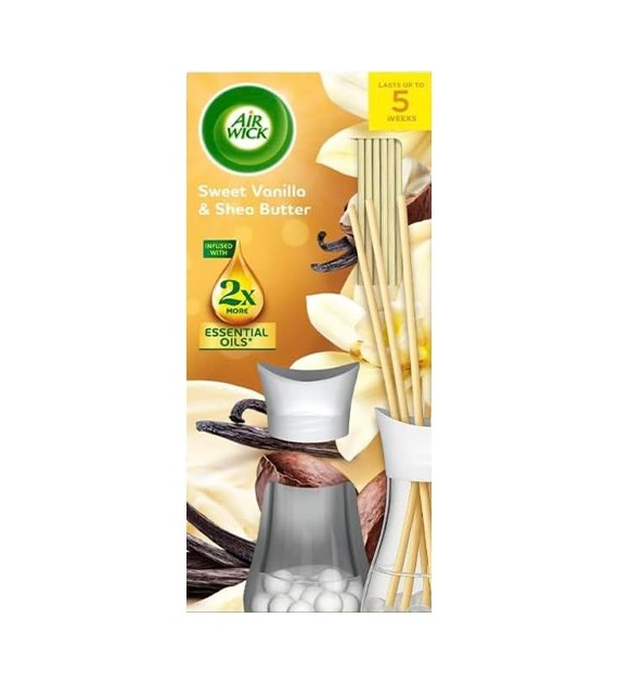 Air Wick Sweet Vanilla & Shea Patyczki Odś 25ml