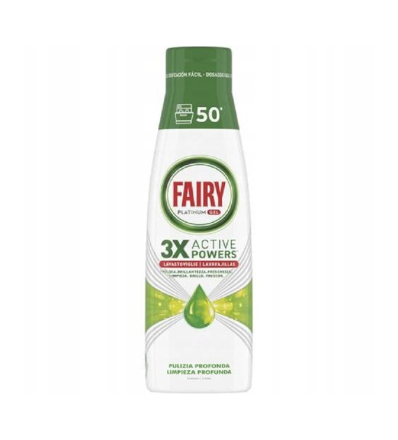 Fairy Platinum Gel Limone Zielony 50 Cykli 900ml