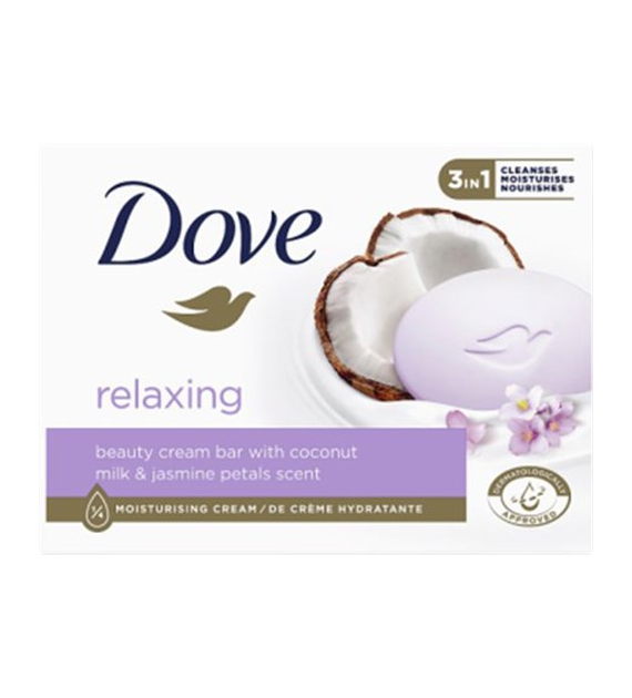 Dove Relaxing Coconut Milk & Jasmin Kostka 90g
