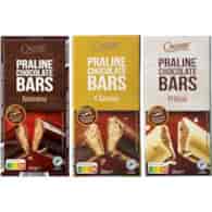 Choceur Praline Chocolate Bars MIX 200g