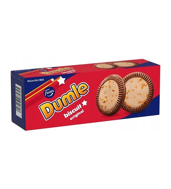 Fazer Dumle Biscuit Original Ciastka 120g