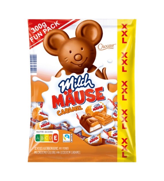 Choceur Milch Mause XXL Caramel 300g