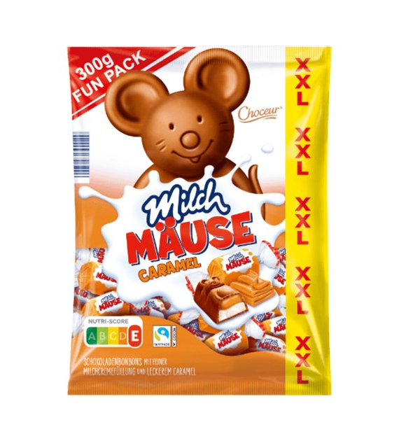 Choceur Milch Mause XXL Caramel 300g