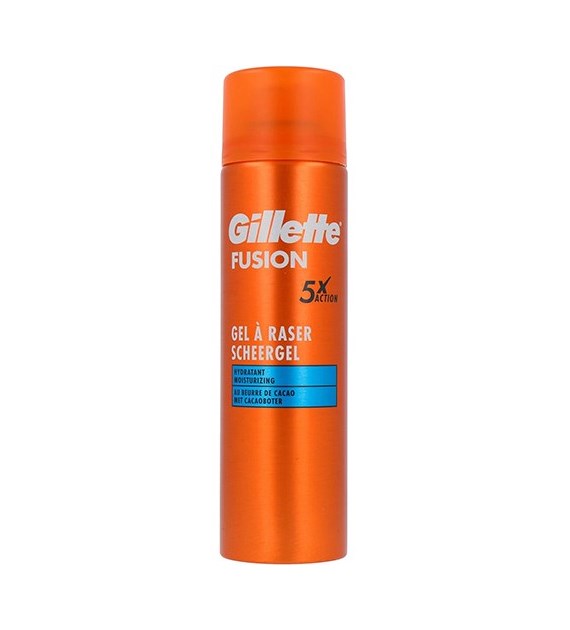 Gillette Fusion 5x Action Hydratant Gel 200ml
