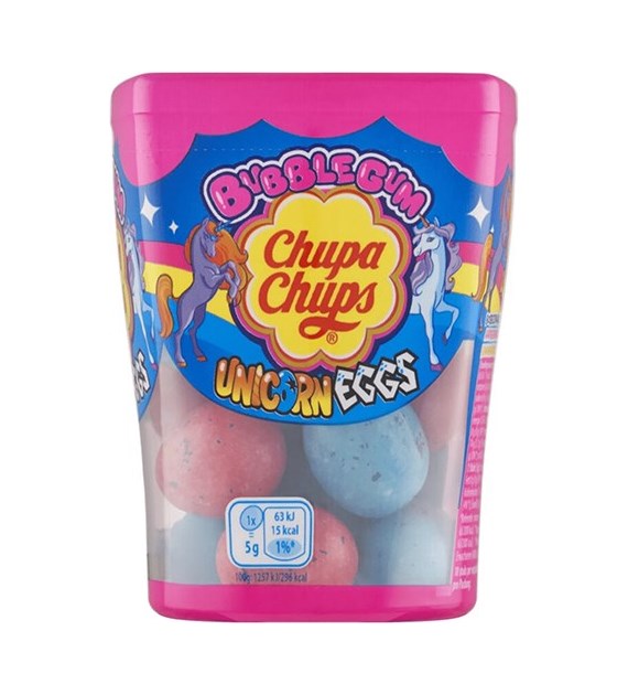 Chupa Chups Unicorn Eggs Bubblegum 90g