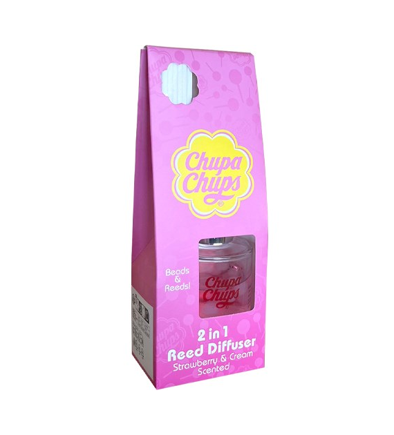 Chupa Chups 2in1 Reed Diffuser Strawberry Odś 30ml