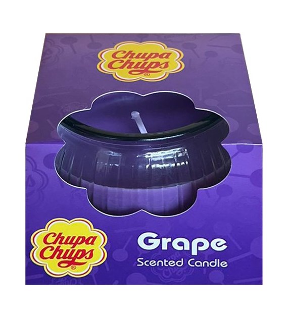 Chupa Chups Scented Candle Grape Świeczka 85g