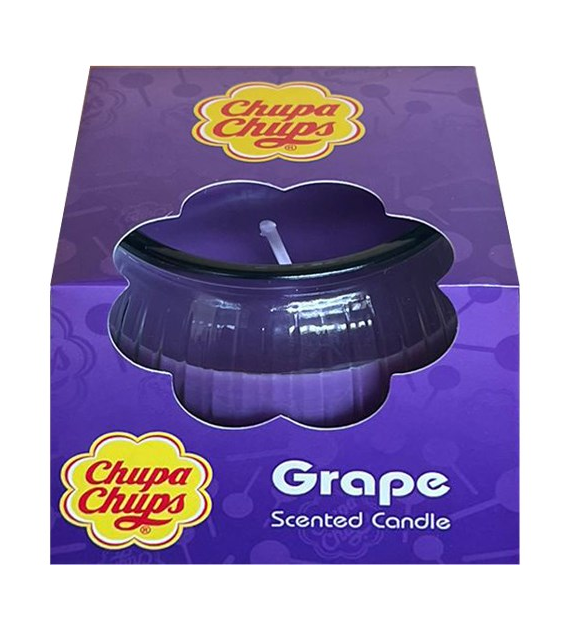 Chupa Chups Scented Candle Grape Świeczka 85g