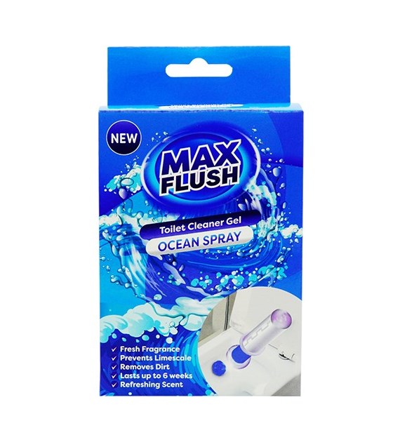 Max Flush Toilet Cleaner Ocean Spray Stempel 45ml