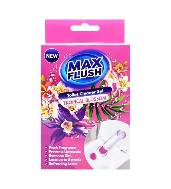 Max Flush Toilet Cleaner Tropical Blo Stempel 45ml