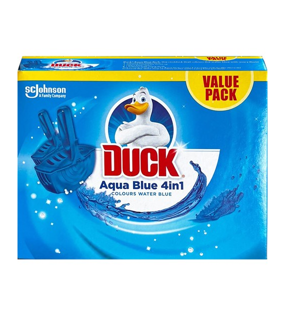 Duck Aqua Blue 4in1 Zawieszka 2szt x 36g